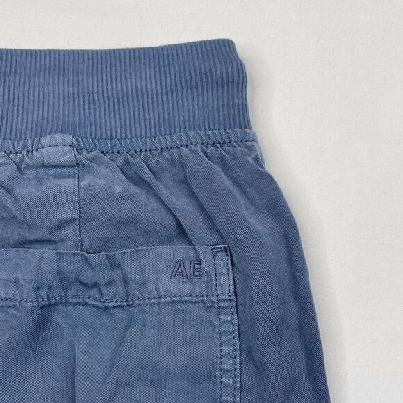 American Eagle Blue Cargo Joggers - Picture 11 of 12